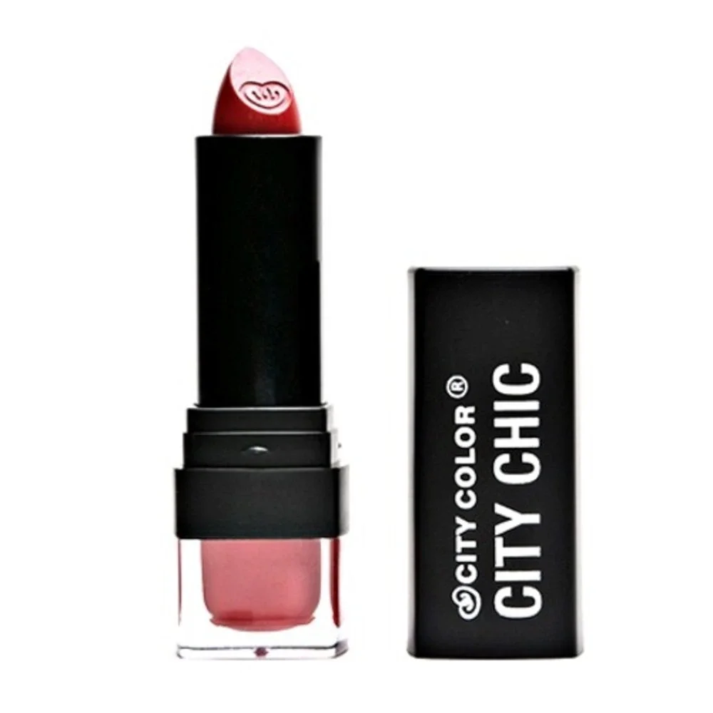 City Color City Chic Lipstick - Je T'aime - Creamy Rich Pigment 0.106oz 3.0g NIB
